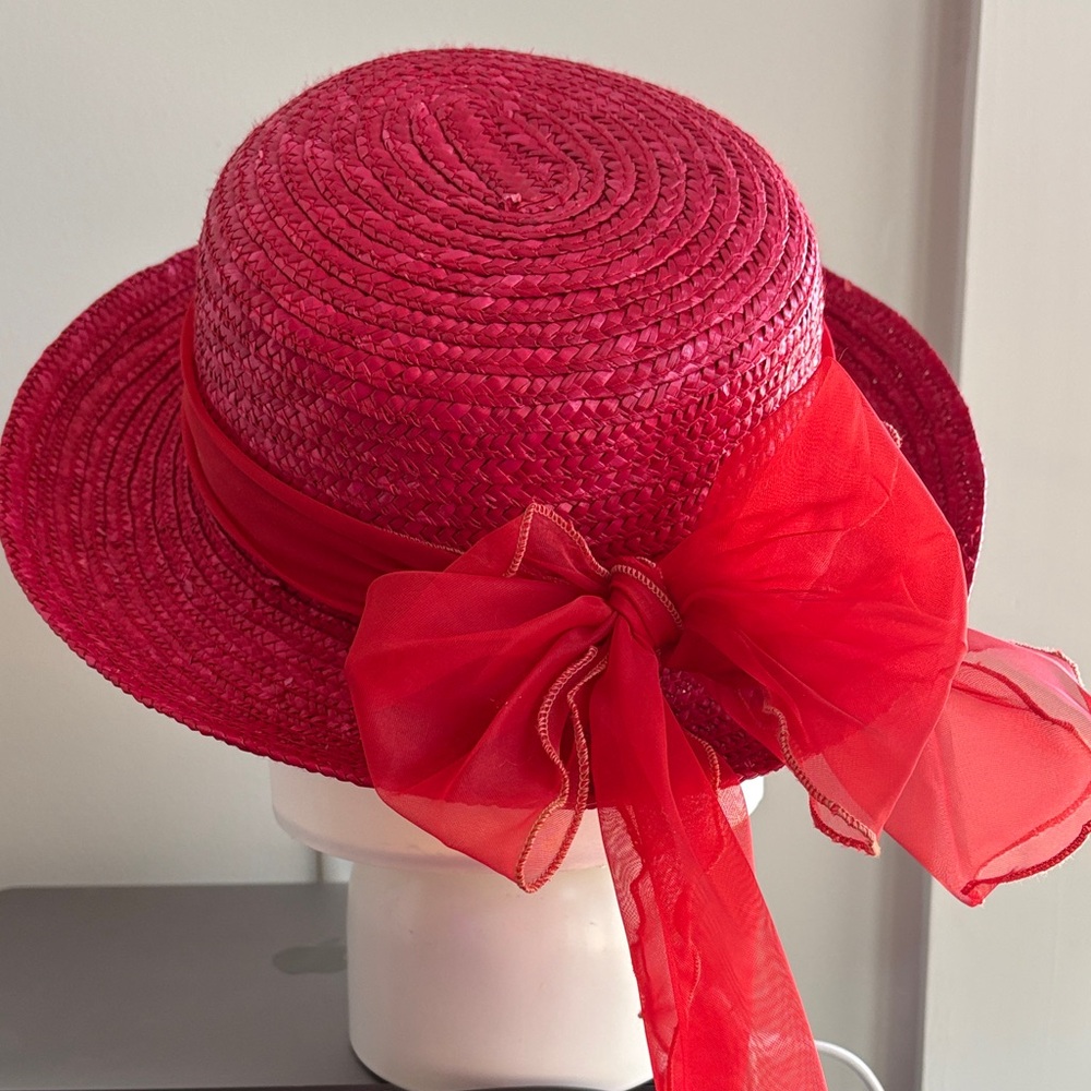 Stylish Hat Collection - Red, Tan, Black - Picture 2 of 6